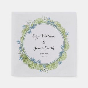 BFB Flora bruiloft uitnodiging personaliseren Servet