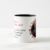 BFD...Mok Tweekleurige Koffiemok (Center)