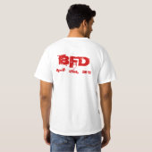 BFD Shirt "Light Bulb Logo" (Achterkant volledig)