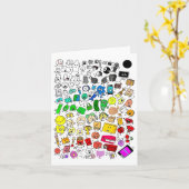 BFDI Inanimate Insanity Alle personages Kaart (Gele Bloem)