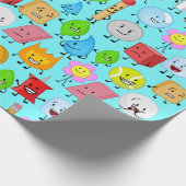 bfdi - patroon cadeaupapier (Hoek)