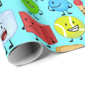 bfdi - patroon cadeaupapier (Rol Hoek)