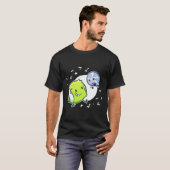 BFDI tennisbal en golfbal duo Wiskunde T-shirt (Voorkant volledig)