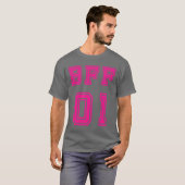 BFF 01 beste vrienden voor altijd BFF voor 2 beste T-shirt (Voorkant volledig)