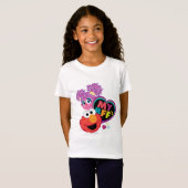 BFF Abby en Elmo T-shirt (Voorkant volledig)