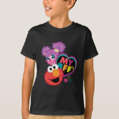 BFF Abby en Elmo T-shirt (Voorkant)