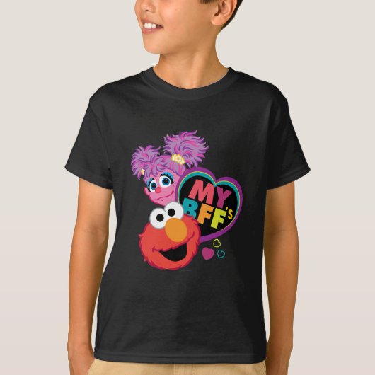 BFF Abby en Elmo T-shirt (Voorkant)