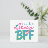 BFF afdrukken Briefkaart (Staand voorkant)