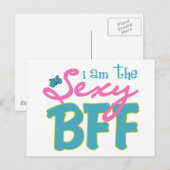 BFF afdrukken Briefkaart (Voorkant / Achterkant)