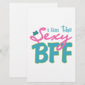 BFF afdrukken Briefpapier (Voorkant / Achterkant)