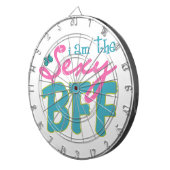 BFF afdrukken Dartbord (Voorkant Rechts)