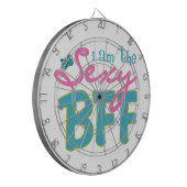 BFF afdrukken Dartbord (Voorkant Links)