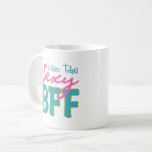 BFF afdrukken Koffiemok (Voorkant links)