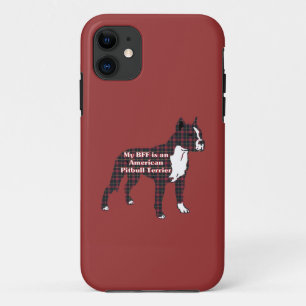BFF American Pitbull Terrier iPhone 11 Hoesje