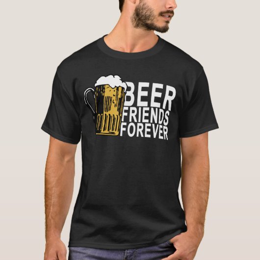 BFF Beer Friends Forever.png T-shirt (Voorkant)