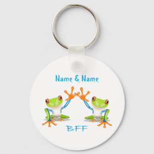 BFF Best Friends Forever Frogs Sleutelhanger