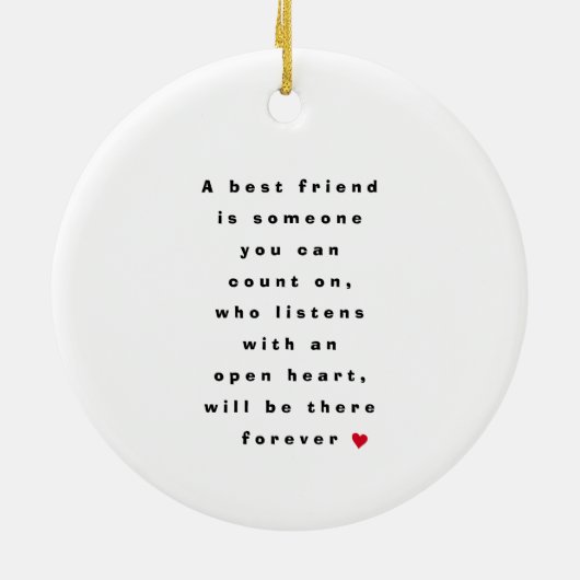 BFF Best Friends Forever Photo Ceramic Ornament (Achterkant)