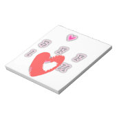 BFF Beste vriend voor altijd. Notitieblok (Linkerzijde)