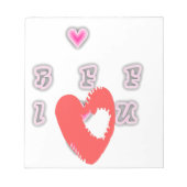 BFF Beste vriend voor altijd. Notitieblok (Voorkant)