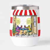 BFF Beste Vriend Voor Altijd Wijn Cafe Wijn Tumble (Voorkant)