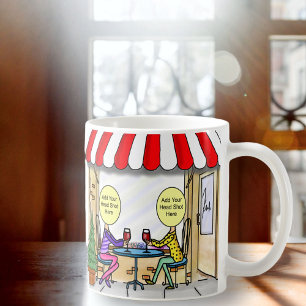 BFF beste vriend voor altijd wijncafé Koffiemok