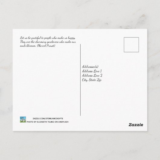 BFF | Beste vrienden Forever Briefkaart (Achterkant)