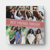 BFF Beste Vrienden | Foto Collage Fotoplaat (Voorkant)