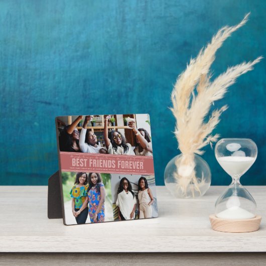 BFF Beste Vrienden | Foto Collage Fotoplaat (Insitu)