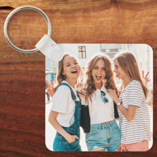 BFF Beste Vrienden Foto Sleutelhanger (Voorkant)