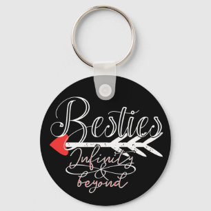BFF Beste Vrienden Oneindigheidssymbool Eindeloze Sleutelhanger