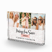 BFF beste vrienden script foto collage blok (Rechts)