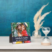 BFF Beste vrienden trendy moderne aangepaste foto Fotoplaat (Insitu)