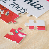 BFF Beste vrienden trendy moderne aangepaste foto Legpuzzel (Zijkant)