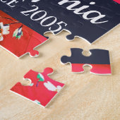 BFF Beste vrienden trendy moderne aangepaste foto Legpuzzel (Zijkant)