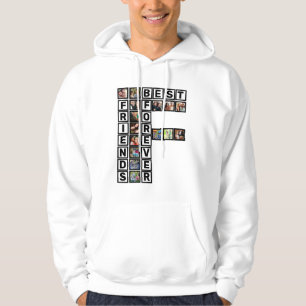 BFF Beste Vrienden Voor Altijd 15 Fotosjabloon voo Hoodie