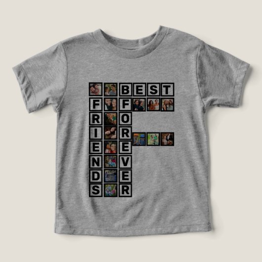 BFF beste vrienden voor altijd 15 Photo Collage Sj (Design voorkant)