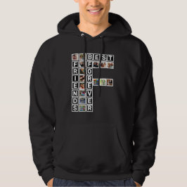 BFF beste vrienden voor altijd 15 Photo Collage Sj Hoodie