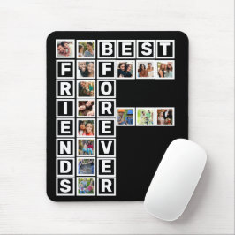 BFF beste vrienden voor altijd 15 Photo Collage Sj Muismat