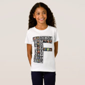 BFF beste vrienden voor altijd 15 Photo Collage Sj T-shirt (Voorkant volledig)