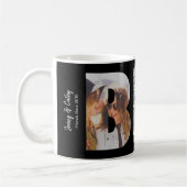 BFF Beste Vrienden Voor Altijd 3 Fotocollage Zwart Koffiemok (Links)