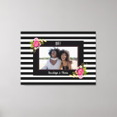 BFF beste vrienden voor altijd fotoblok Canvas Afdruk (Voorkant)