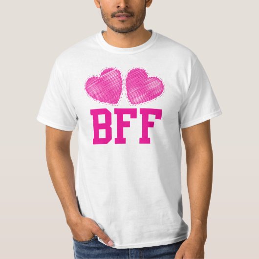 BFF Beste vrienden voor altijd!!!! geweldige! T-shirt (Voorkant)