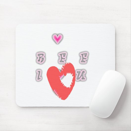 BFF. Beste vrienden voor altijd: I Love You Art Pr Muismat (Met muis)