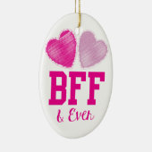 BFF Beste vrienden voor altijd Keramisch Ornament (Rechts)