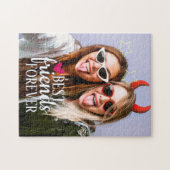 BFF Beste vrienden voor altijd moderne foto Legpuzzel (Horizontaal)