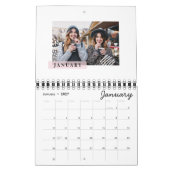 BFF beste vrienden voor altijd moderne meerdere fo Kalender (Jan 2027)