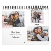 BFF beste vrienden voor altijd moderne meerdere fo Kalender (Hoes)