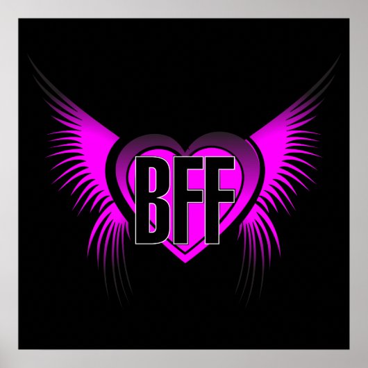BFF Beste vrienden voor altijd Poster (Voorkant)