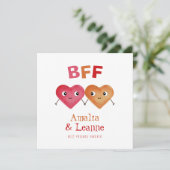 BFF Beste Vrienden Voor Altijd Schattige Vriendsch (Staand voorkant)