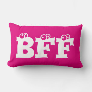 BFF Beste vrienden voor altijd, Sierkussen roze Kussen